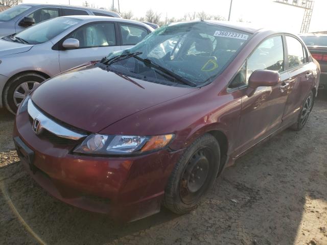 2011 HONDA CIVIC LX 19XFA1F53BE000388