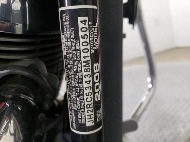 2008 HONDA VT750 C2F JH2RC53438M100504