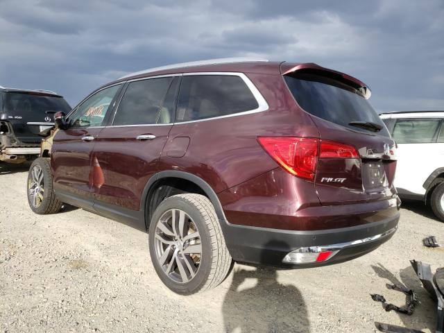 2016 HONDA PILOT ELIT 5FNYF6H08GB128409