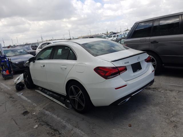 2019 MERCEDES-BENZ A 220 WDD3G4EB2KW020492