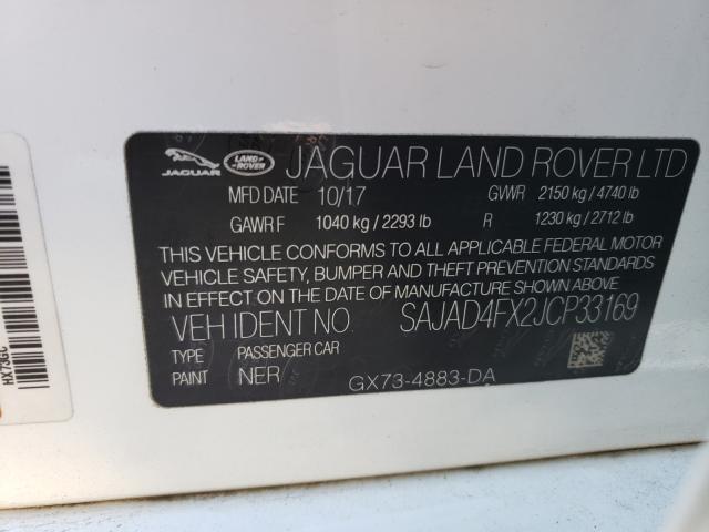 2018 JAGUAR XE PREMIUM SAJAD4FX2JCP33169