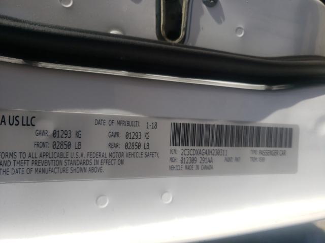 2018 DODGE CHARGER PO 2C3CDXAG4JH230311