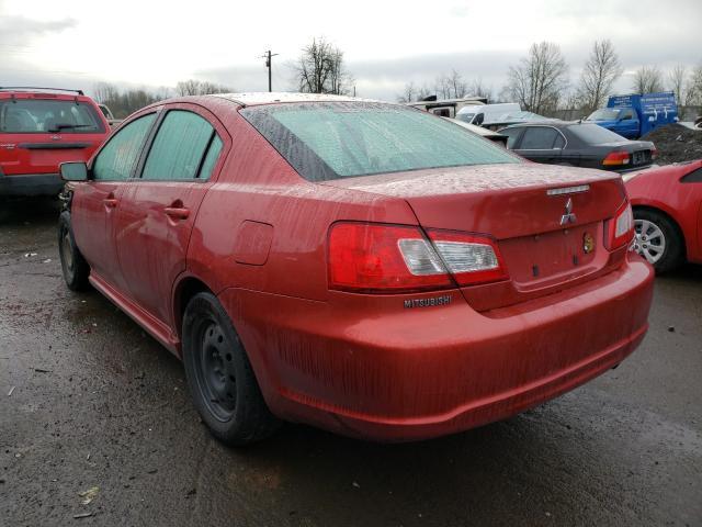 2010 MITSUBISHI GALANT ES 4A32B3FF5AE016650