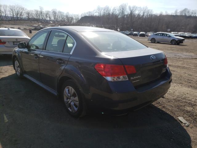 2012 SUBARU LEGACY 2.5 4S3BMBA67C3010250