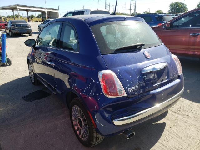 2013 FIAT 500 LOUNGE 3C3CFFCR8DT591992