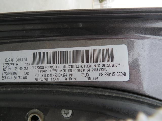 2016 RAM 2500 LARAM 3C6UR5NJ4GG134304