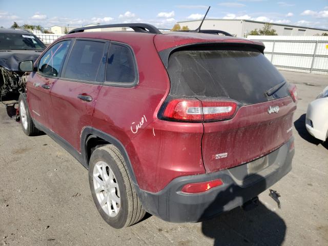 2016 JEEP CHEROKEE S 1C4PJLAB5GW319740