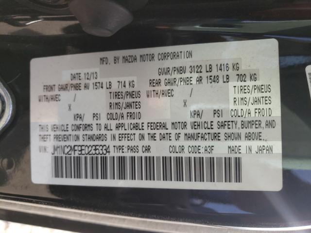 2014 MAZDA MX-5 MIATA JM1NC2MF9E0235334