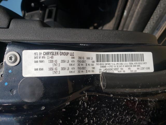 2010 JEEP COMMANDER 1J4RG4GK8AC105557