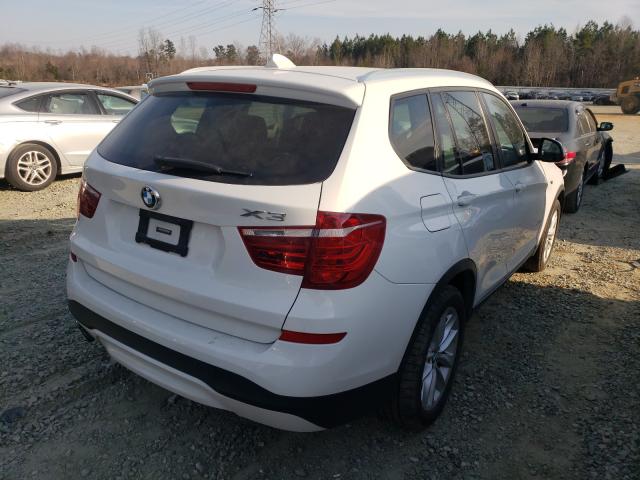 2017 BMW X3 SDRIVE2 5UXWZ7C55H0T43526