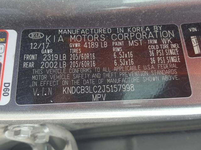 2018 KIA NIRO FE KNDCB3LC2J5157998