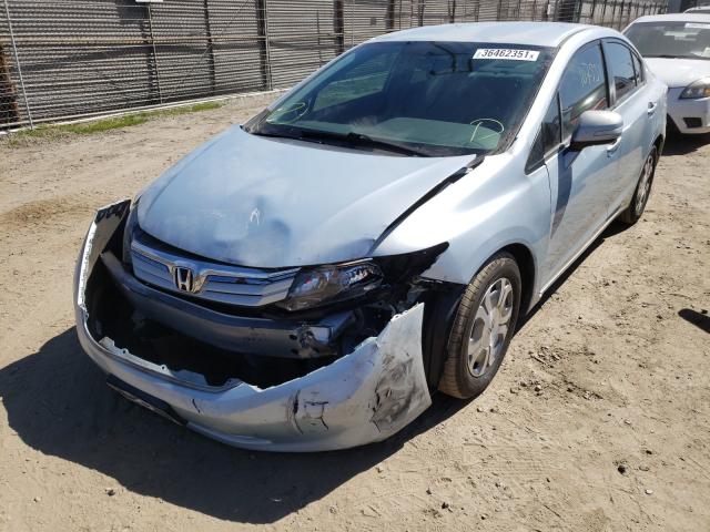 2012 HONDA CIVIC HYBR JHMFB4F29CS002745
