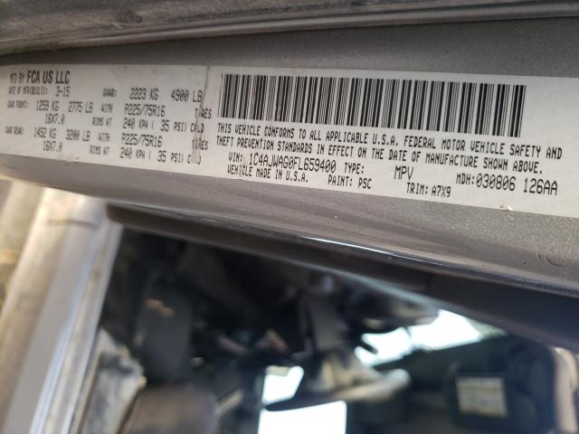 2015 JEEP WRANGLER S 1C4AJWAG0FL659400