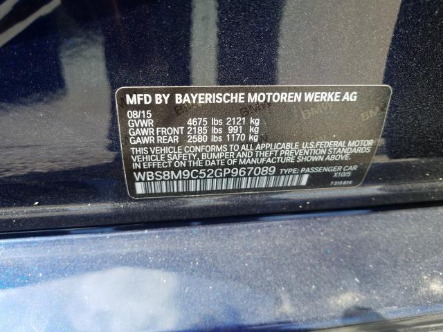 2016 BMW M3 WBS8M9C52GP967089