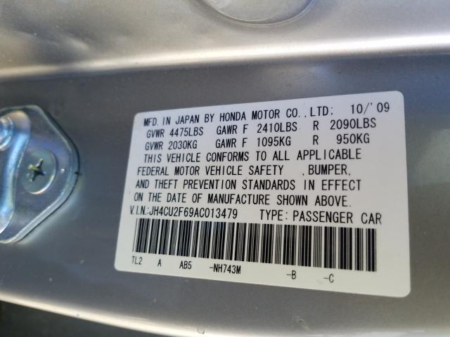 2010 ACURA TSX JH4CU2F69AC013479