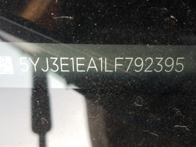 2020 TESLA MODEL 3 5YJ3E1EA1LF792395
