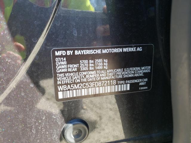 2015 BMW 535 IGT WBA5M2C53FD872118