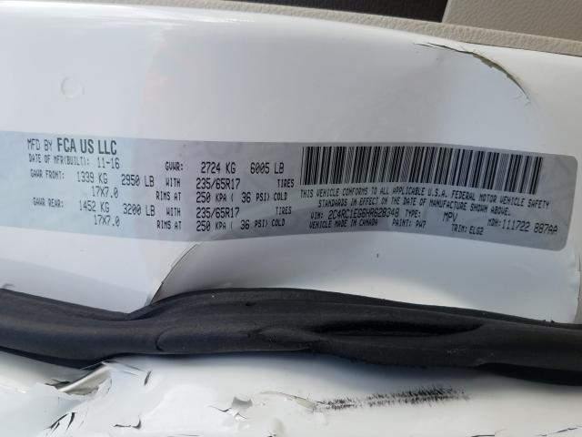 2017 CHRYSLER PACIFICA T 2C4RC1EG6HR628348