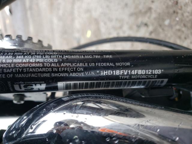 2015 HARLEY-DAVIDSON FXSB BREAK 1HD1BFV14FB012103