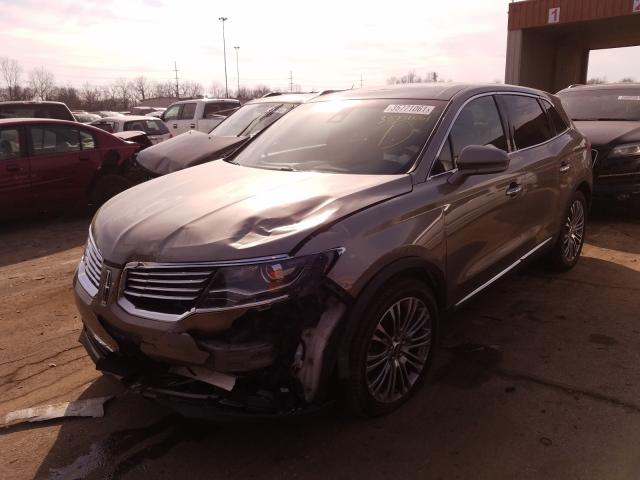 2016 LINCOLN MKX RESERV 2LMTJ8LR8GBL31386