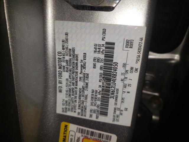 2014 LINCOLN MKZ HYBRID 3LN6L2LU4ER824050