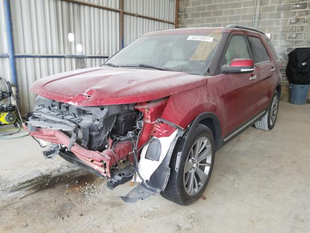 2018 FORD EXPLORER L 1FM5K7F83JGA85250