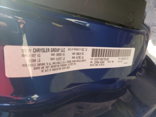 2013 FIAT 500 LOUNGE 3C3CFFCR8DT591992