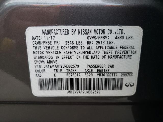 2018 INFINITI Q50 LUXE JN1EV7AP2JM362579
