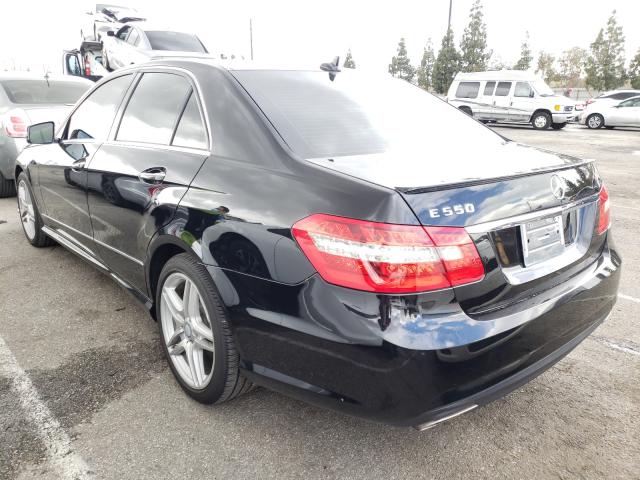 2011 MERCEDES-BENZ E 550 WDDHF7CBXBA420956
