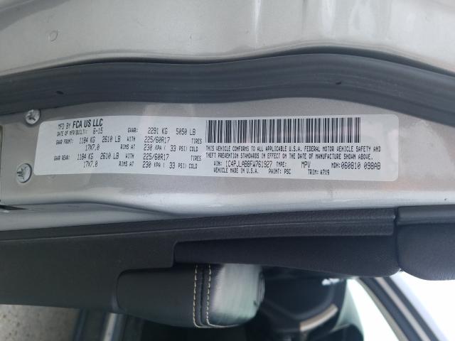 2015 JEEP CHEROKEE S 1C4PJLAB8FW761927