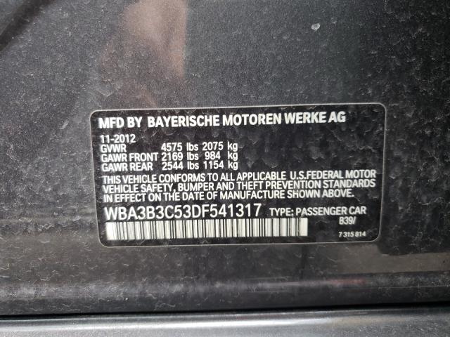 2013 BMW 328 XI WBA3B3C53DF541317