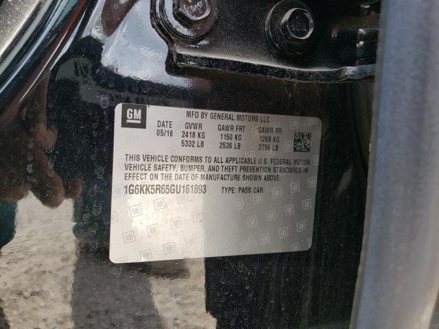 2016 CADILLAC CT6 PLATIN 1G6KK5R65GU161893