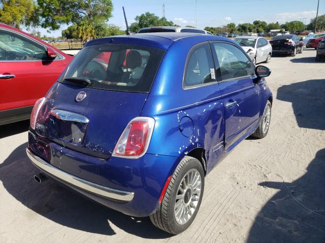 2013 FIAT 500 LOUNGE 3C3CFFCR8DT591992