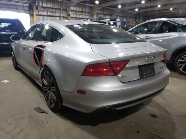 2012 AUDI A7 PRESTIG WAUSGAFC2CN008875