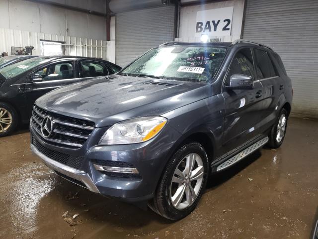 2012 MERCEDES-BENZ ML 350 BLU 4JGDA2EB2CA017431