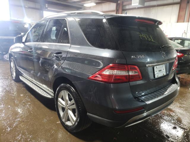2012 MERCEDES-BENZ ML 350 BLU 4JGDA2EB2CA017431