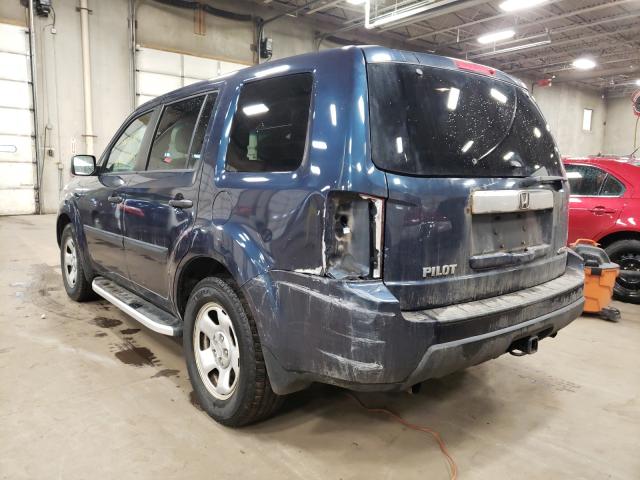 2011 HONDA PILOT LX 5FNYF4H2XBB043652