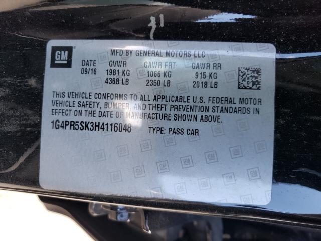 2017 BUICK VERANO SPO 1G4PR5SK3H4116048
