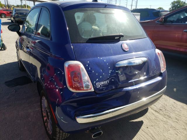 2013 FIAT 500 LOUNGE 3C3CFFCR8DT591992