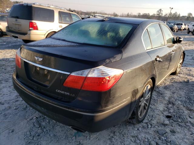 2011 HYUNDAI GENESIS 4. KMHGC4DF8BU131373