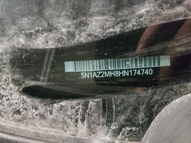 2017 NISSAN MURANO S 5N1AZ2MH8HN174740