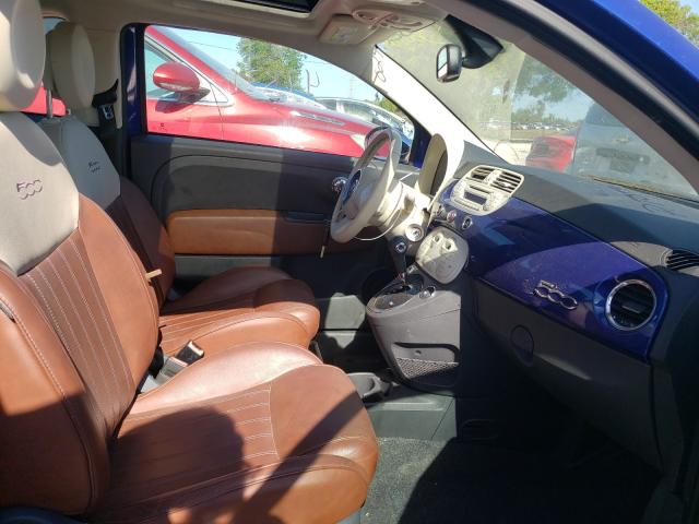 2013 FIAT 500 LOUNGE 3C3CFFCR8DT591992