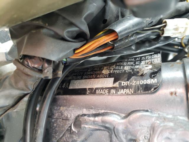 2006 SUZUKI DR-Z400 SM JS1SK44A362100498