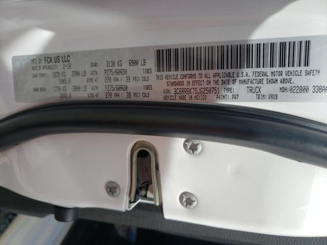 2018 RAM 1500 ST 3C6RR6KT5JG250751