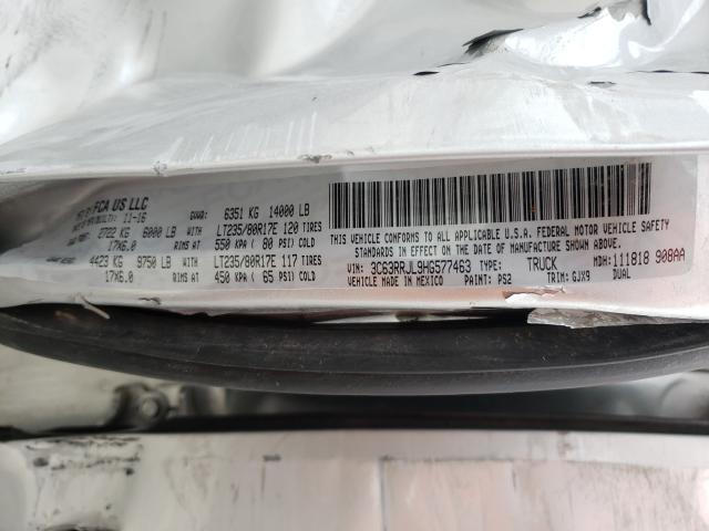 2017 RAM 3500 LARAM 3C63RRJL9HG577463