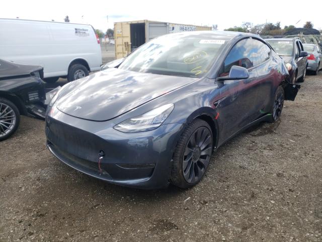 2020 TESLA MODEL Y 5YJYGDEF0LF057209