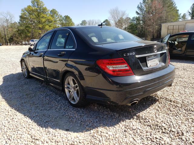 2012 MERCEDES-BENZ C 300 4MAT WDDGF8BB9CR192809