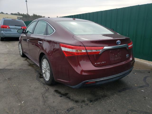 2013 TOYOTA AVALON HYB 4T1BD1EB5DU006237