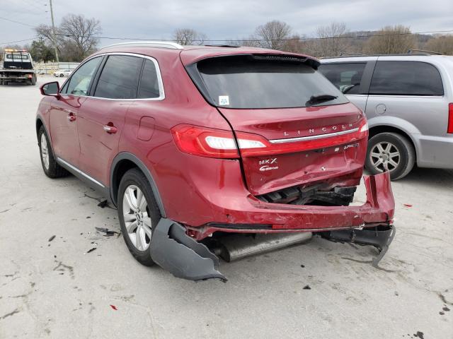 2016 LINCOLN MKX PREMIE 2LMTJ6JP3GBL62700