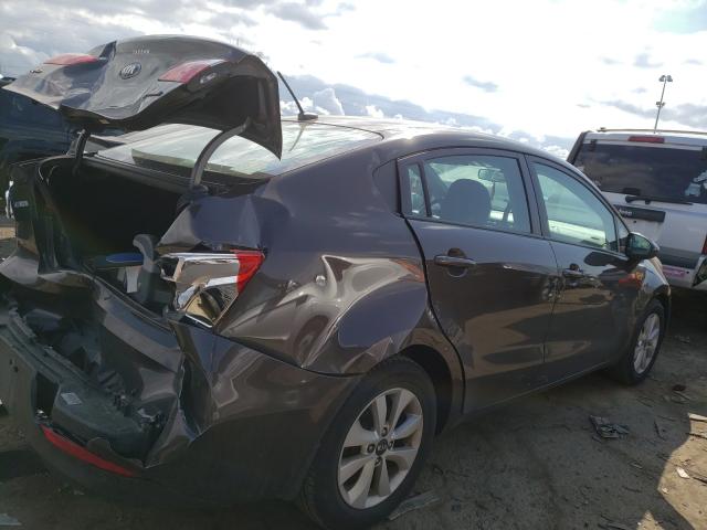 2016 KIA RIO EX KNADN4A31G6586859